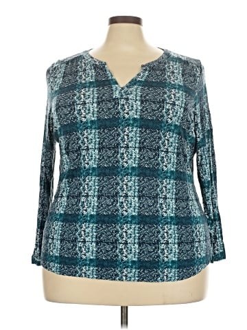 Liz Claiborne 3/4 Sleeve Blouse (view 1)