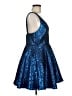 Lulus Blue Cocktail Dress Size M - photo 4