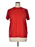 Nike 100% Polyester Red Short Sleeve Top Size XL - photo 1