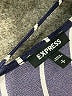 Express Stripes Blue Jumpsuit Size S - photo 4