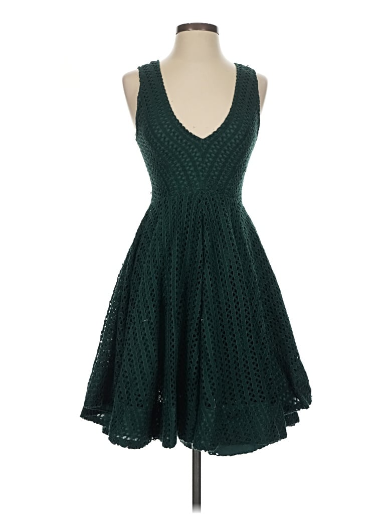 Pre-owned Sandro Cocktail Dress In Green