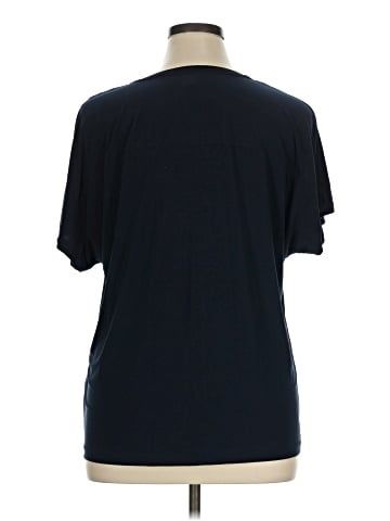 Anne Klein Short Sleeve Blouse (view 2)
