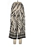 New Look Animal Print Ivory Casual Pants Size 10 - photo 1