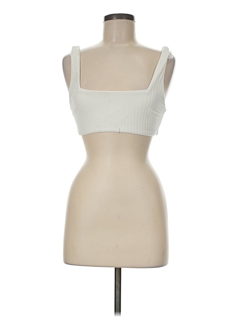 Pre-owned Onia Tube Top Ivory Strapless Neckline Tops