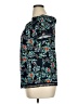 Perseption Concept Blue Short Sleeve Blouse Size XL - photo 5