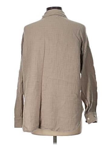Lou & Grey Long Sleeve Button-Down Shirt (view 2)