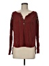 Tiny 100% Rayon Burgundy Long Sleeve Blouse Size M - photo 1