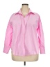 Zara Pink 3/4 Sleeve Button-Down Shirt Size XXL - photo 1