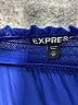 Express 100% Polyester Solid Blue Casual Skirt Size XS - photo 4