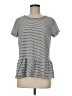 Caslon Gray Short Sleeve Top Size M - photo 1