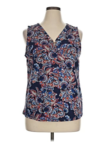 Jones New York Signature Sleeveless Blouse (view 1)