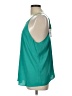 Ann Taylor LOFT 100% Polyester Teal Tank Top Size L - photo 5