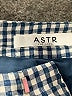 Astr Checkered-gingham Green Shorts Size S - photo 3