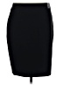 Express Solid Black Formal Skirt Size 6 - photo 1