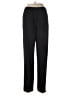 Talbots 100% Wool Solid Black Track Pants Size S - photo 2