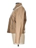 Badgley Mischka 100% Leather Tan Leather Jacket Size L - photo 5