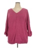 Chico's Pink Pullover Sweater Size XXL (4) - photo 1