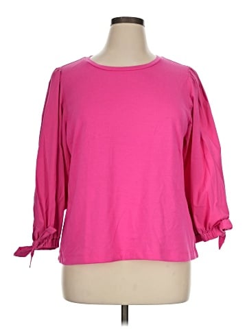 Crown & Ivy 3/4 Sleeve T-Shirt (view 1)