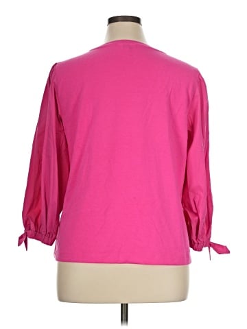 Crown & Ivy 3/4 Sleeve T-Shirt (view 2)