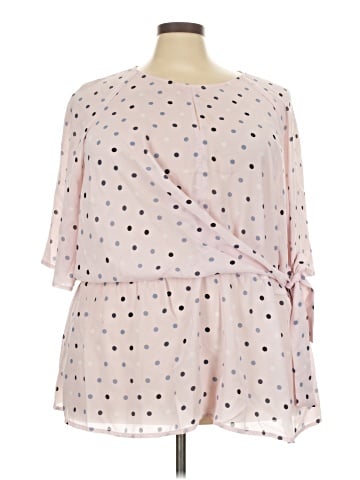 Lane Bryant Short Sleeve Blouse (view 1)