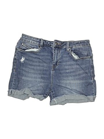 Kaari Blue Denim Shorts (view 1)