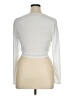 Cure Silver Long Sleeve Blouse Size XL - photo 2