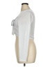 Cure Silver Long Sleeve Blouse Size XL - photo 5