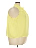 J.Crew 100% Polyester Yellow Sleeveless Blouse Size 3X - photo 4