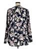 Roz & Ali Floral Blue Long Sleeve Blouse Size 1X - photo 2