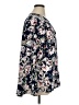 Roz & Ali Floral Blue Long Sleeve Blouse Size 1X - photo 4