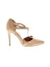 Journee Collection Tan Heels Size 8 1/2 - photo 1