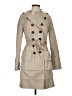 Idra 100% Polyester Tan Trenchcoat Size 4 - photo 1