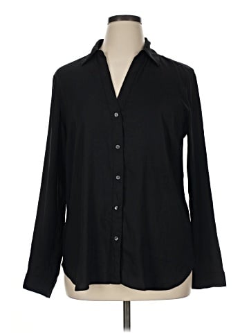 Ann Taylor Long Sleeve Blouse (view 1)