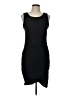 Leith Solid Black Cocktail Dress Size L - photo 1