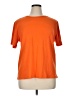 Basic Editions Orange Short Sleeve T-Shirt Size XL - photo 1