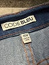 Code Bleu Blue Denim Shorts Size 16 - photo 3