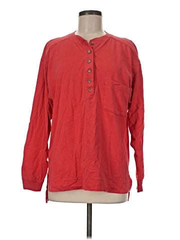 First Issue by Liz Claiborne Long Sleeve Henley (view 1)