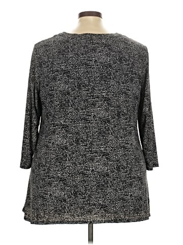Anne Klein Long Sleeve Blouse (view 2)