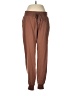 Athletic Works Solid Brown Casual Pants Size M - photo 1