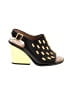 Calvin Klein Color Block Yellow Heels Size EU 36 - photo 1