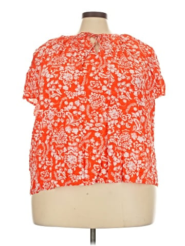 Style&Co Short Sleeve Blouse (view 1)