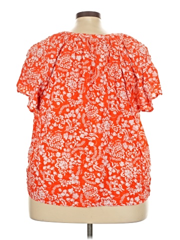 Style&Co Short Sleeve Blouse (view 2)