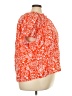 Style&Co Orange Short Sleeve Blouse Size 4X - photo 4