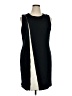 Alfani 100% Polyester Color Block Black Cocktail Dress Size 16 - photo 1