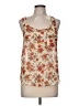 Topshop 100% Polyester Ivory Sleeveless Top Size 6 - photo 1