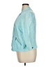 Chico's 100% Linen Teal Jacket Size XL (3) - photo 5
