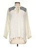 Roberta Roller Rabbit 100% Cotton Ivory Long Sleeve Blouse Size XS - photo 1