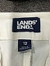 Lands' End Solid Ivory Shorts Size 12 - photo 3