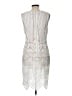 ABS Allen Schwartz 100% Polyester White Cocktail Dress Size 10 - photo 2