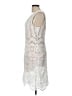 ABS Allen Schwartz 100% Polyester White Cocktail Dress Size 10 - photo 5